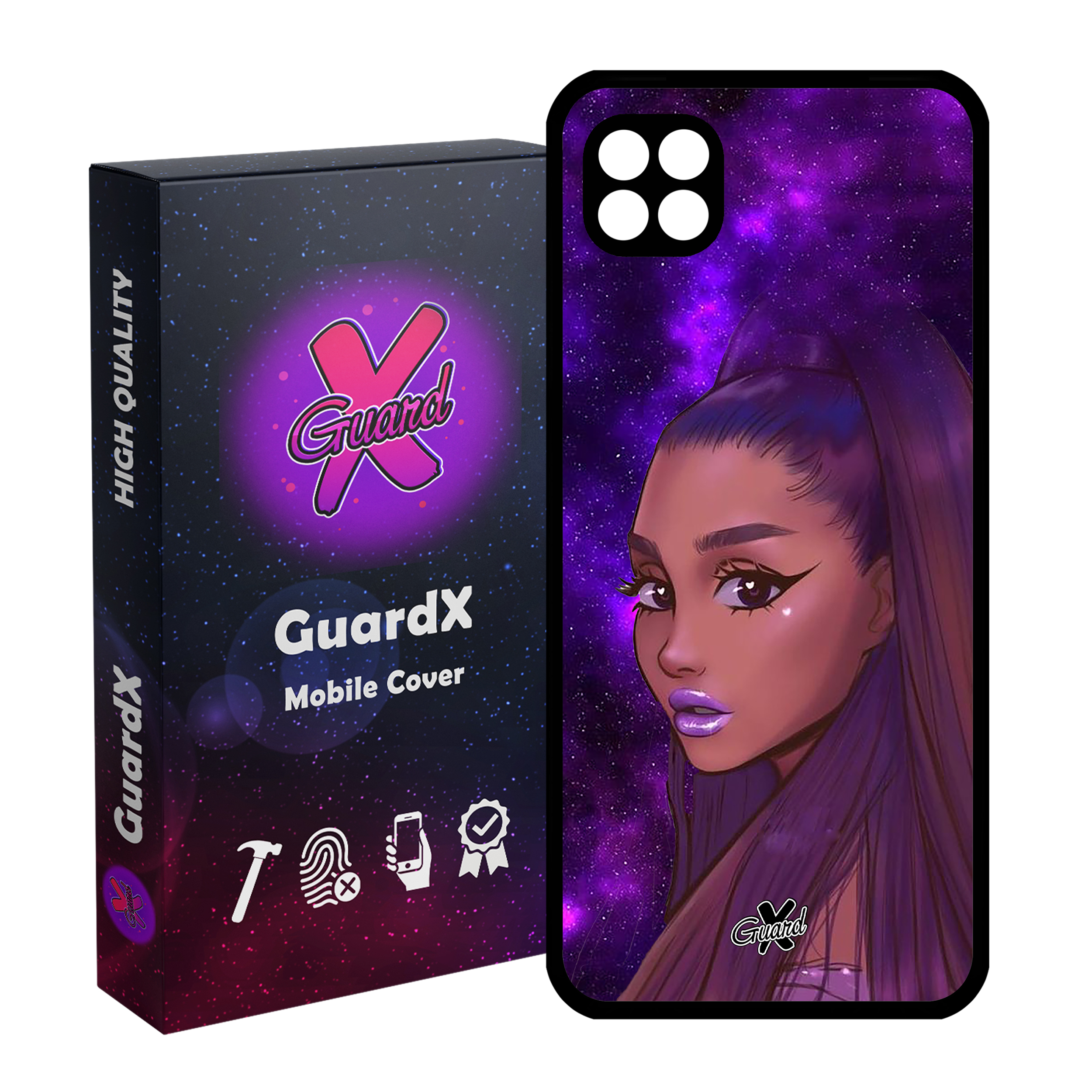 کاور گارد ایکس طرح Ariana مدل Glass10265 مناسب برای گوشی موبایل سامسونگ Galaxy A22 5G