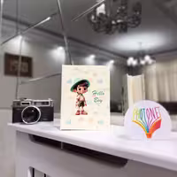 آلبوم کودک پاکتی 100 تایی 10×15 پسرانه پینوکیو