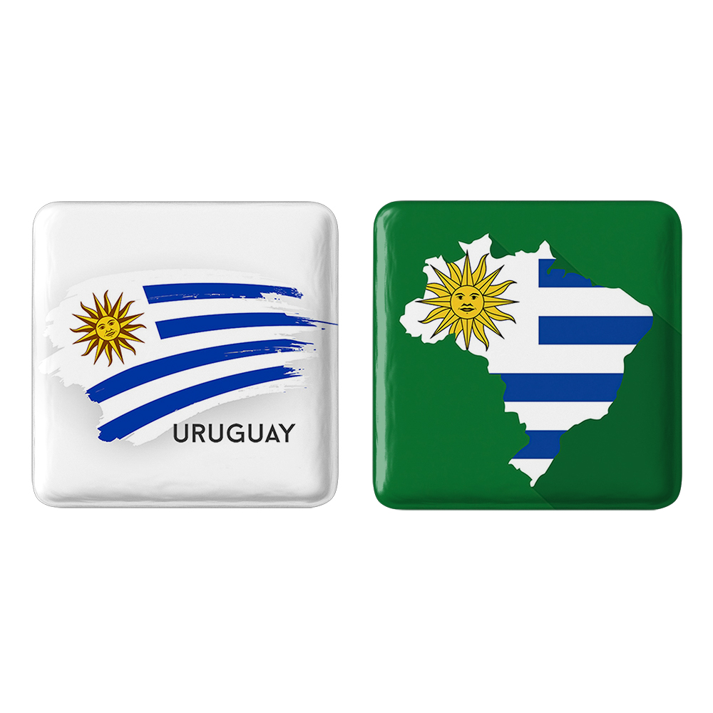 پیکسل خندالو مدل پرچم اروگوئه کد 2057220562 مجموعه 2 عددی