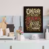 تابلو مدل دکوراتیو طرح coffee کد 0591 