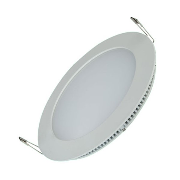 پنل سقفی 18 وات سیلور لایت مدل گرد توکار 