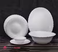 سرویس 26پارچه6 نفره ارکوپال لب طلا پیچ دینو
