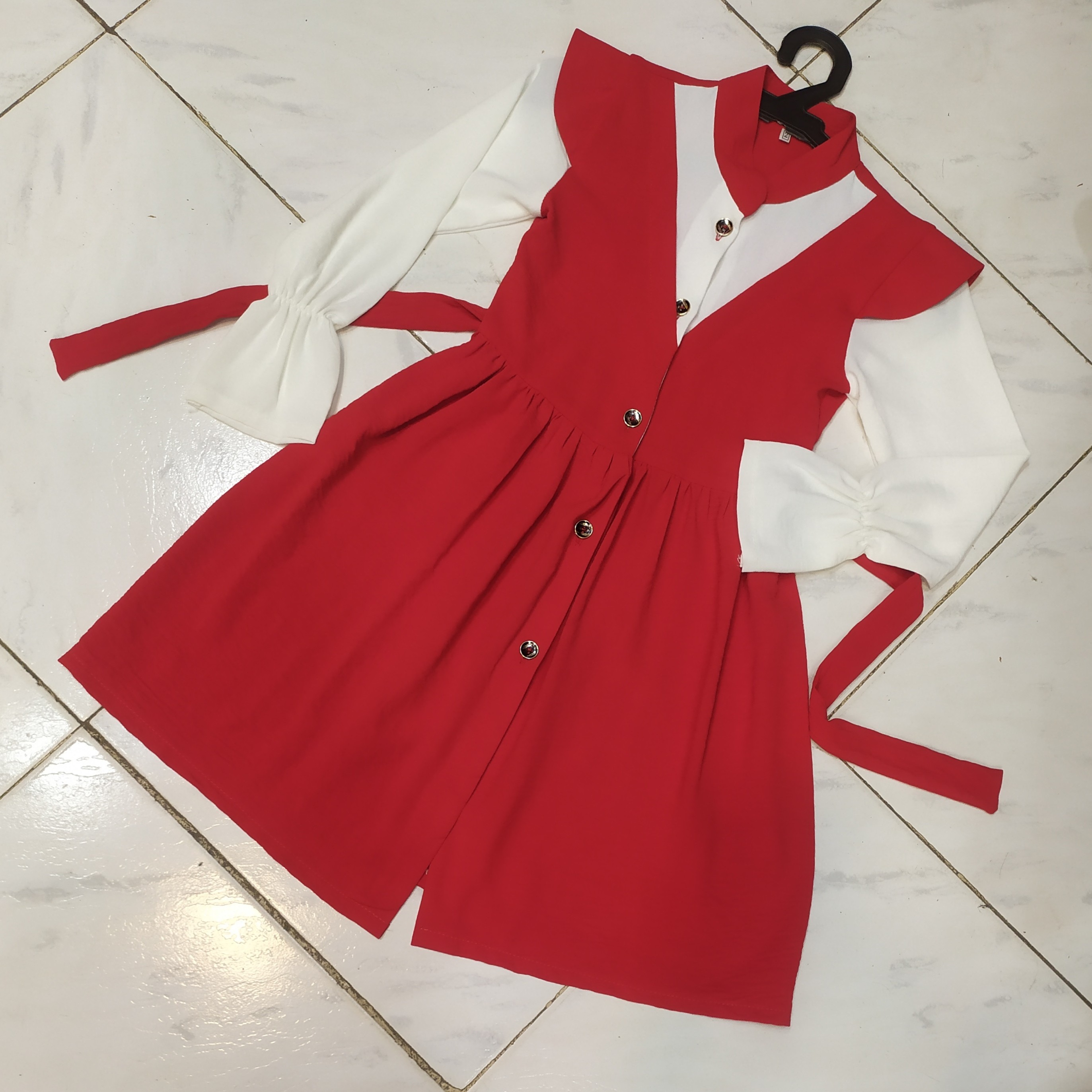 مانتو سارافنی دخترانه شیک و جذاب با رنگبندی خوشگل و متنوع از سن 6 سال تا  10سال 