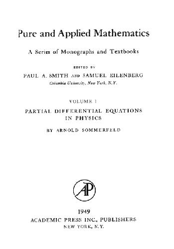 خرید و دانلود نسخه کامل کتاب Pure and Applied Mathematics