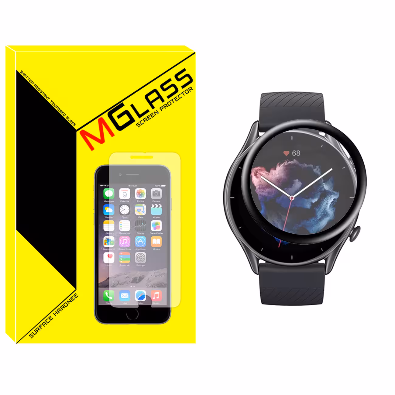 محافظ صفحه نمایش نانو ام گلس مدل NMG مناسب برای ساعت هوشمند امازفیت GTR 3 Pro