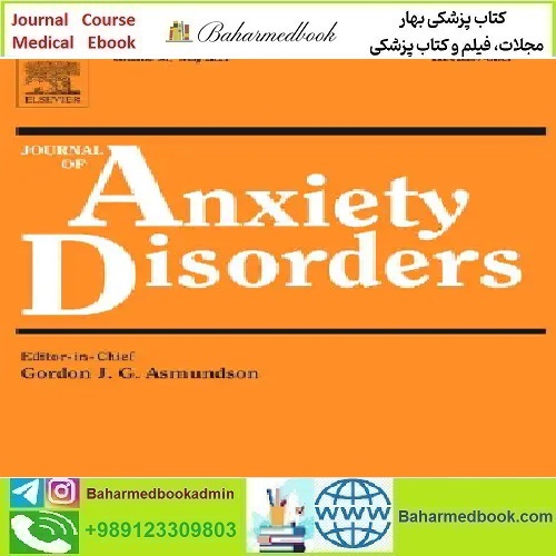 Journal of Anxiety Disorders Volume 77 to 84 2021 TRUE P