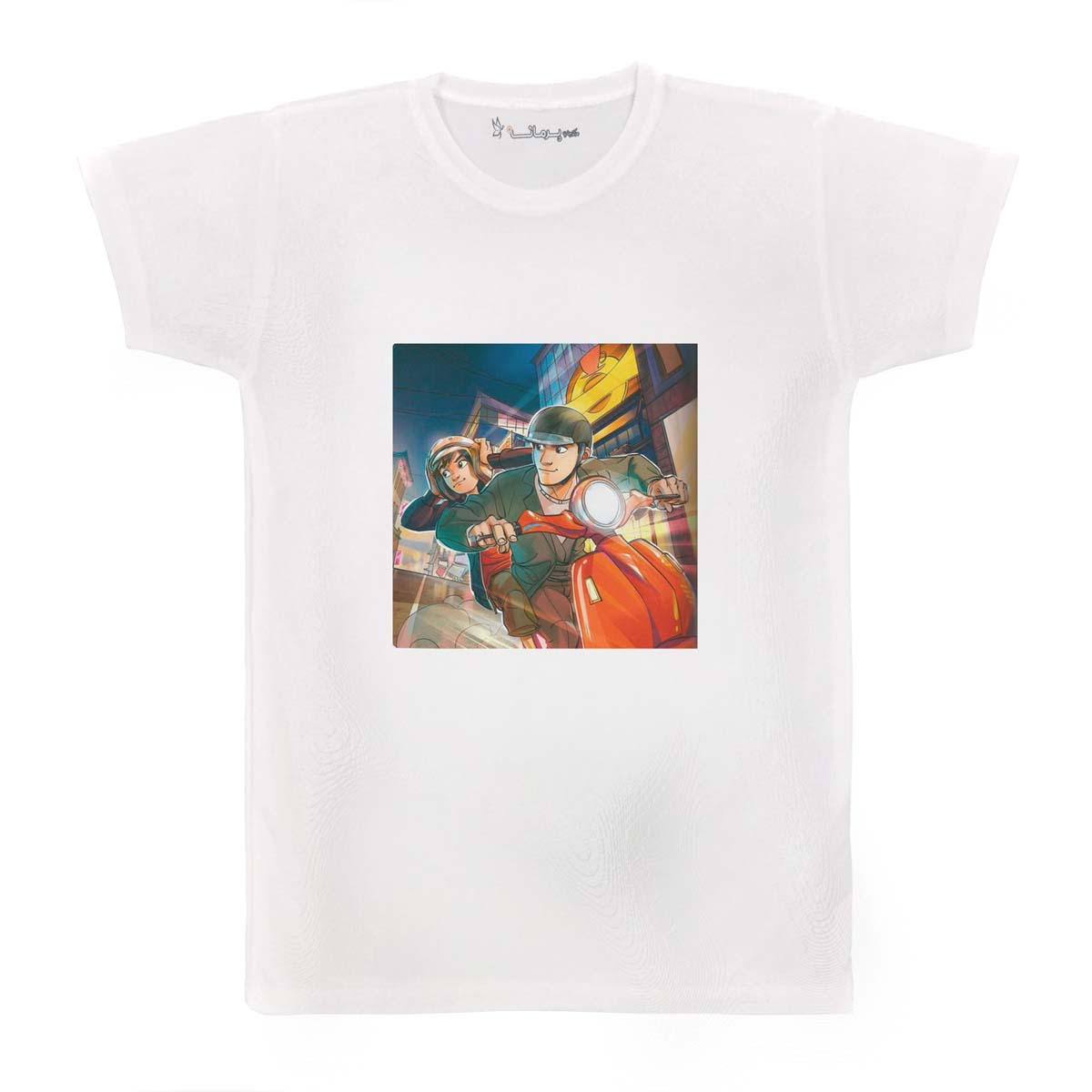 تی شرت بچگانه پرمانه طرح ابر قهرمان کد pmt.3556