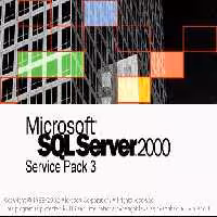 نرم افزار ساخت دیتابیس service pack 3 for sql server 2000