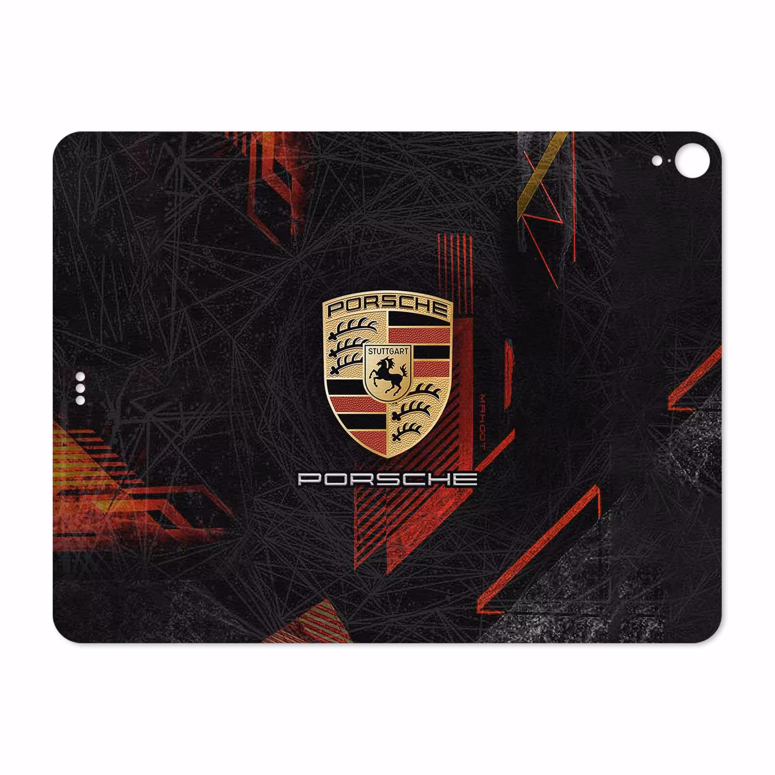 برچسب پوششی ماهوت مدل Porsche-Logo مناسب برای تبلت اپل iPad Pro 12.9 (GEN 3) 2018 A1983