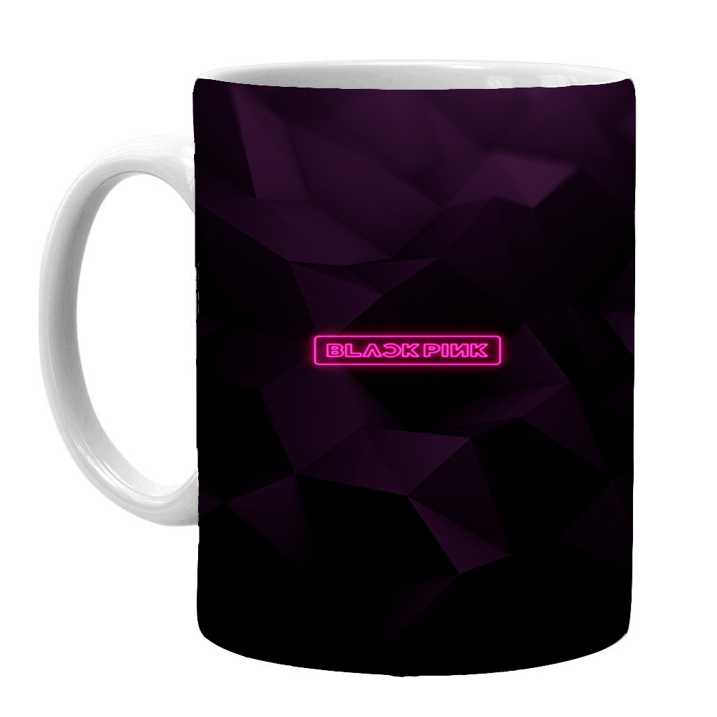 ماگ طرح بلک پینک کد mp32