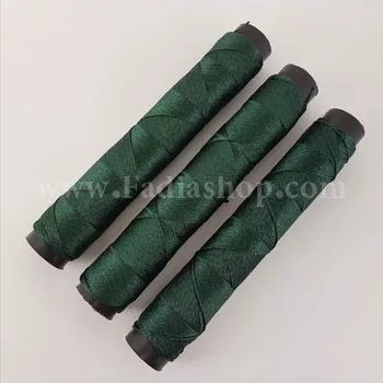 نخ چرم سبز لجنی