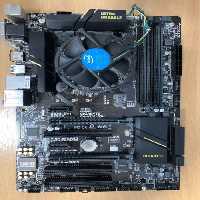 باندل نسل 7 مدل GIGABYTE H170 HD3 و i5 6500 و 8 گیگ رم و فن کف مسی