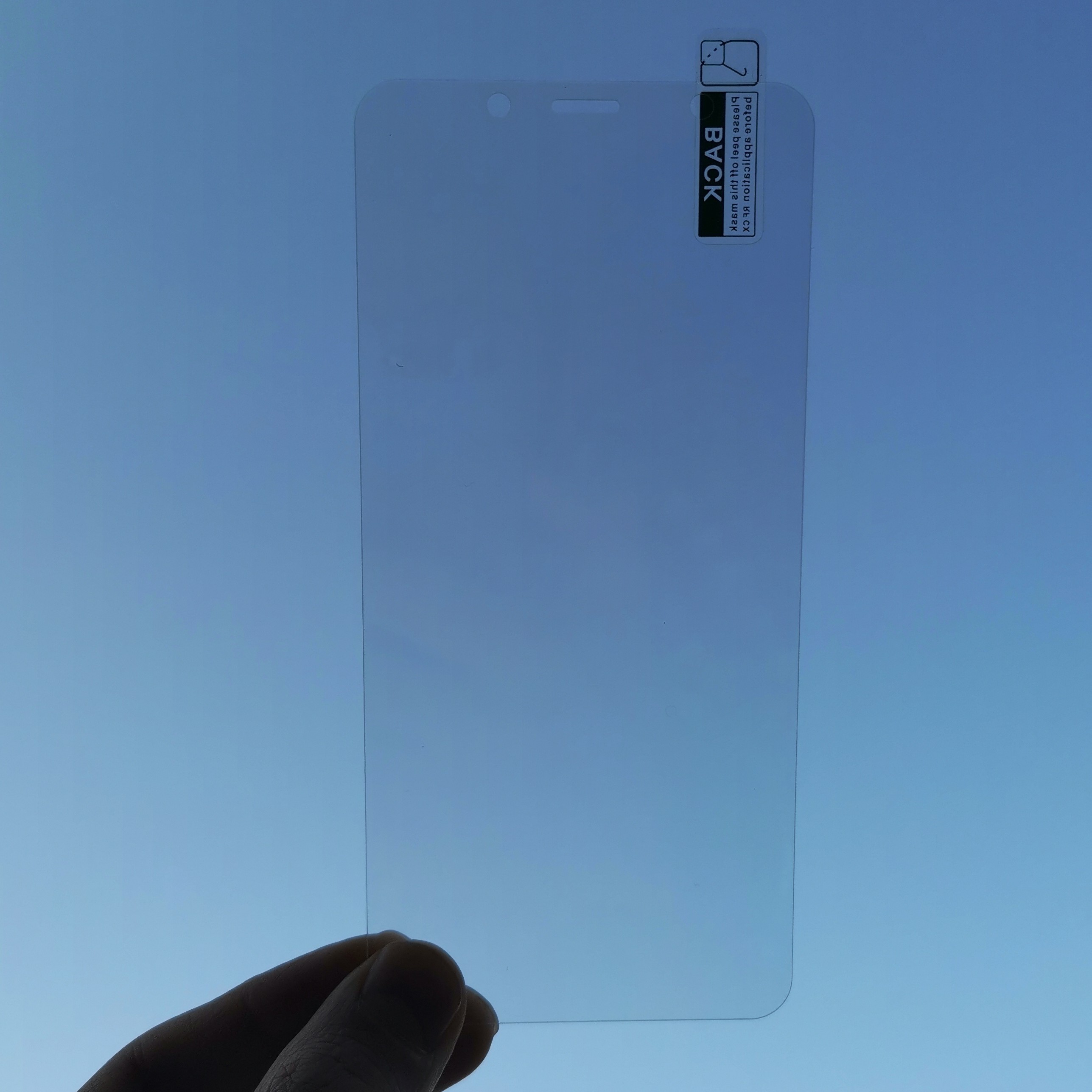 گلس شفاف بالا بسته گوشی شیائومی Redmi 7A