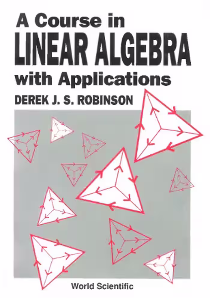 خرید و دانلود نسخه کامل کتاب A course in linear algebra with applications