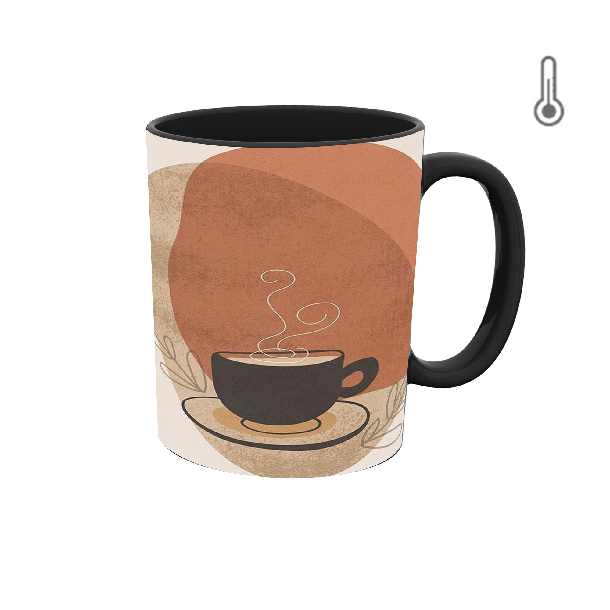 ماگ حرارتی طرح گرافیکی کافه قهوه coffee  