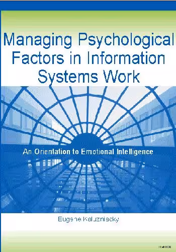 خرید و دانلود نسخه کامل کتاب Managing psychological factors in information systems