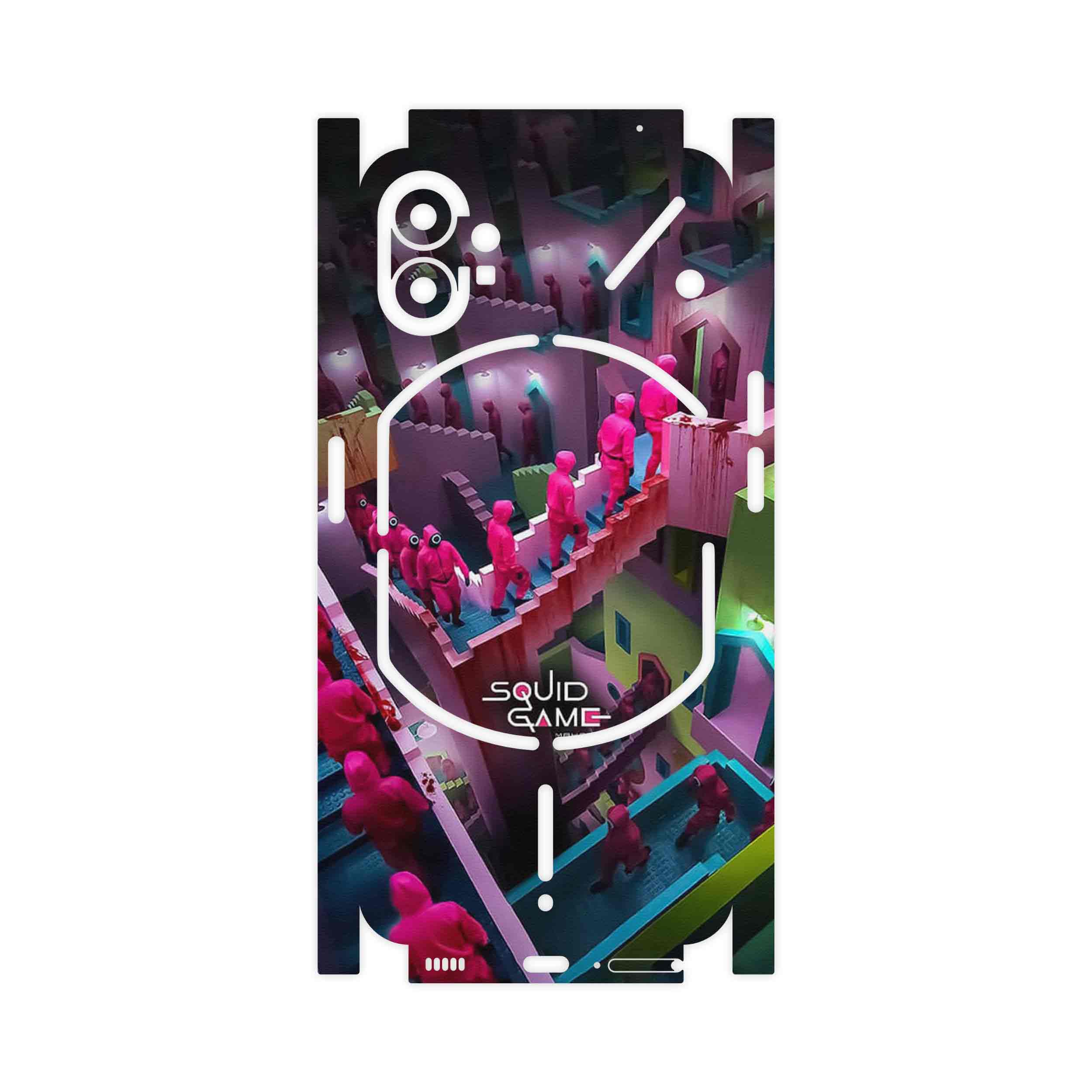 برچسب پوششی ماهوت مدل Squid Game-FullSkin مناسب برای گوشی موبایل ناتینگ Phone 1