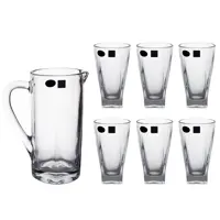 سرویس پارچ و لیوان 7 پارچه مدل گلکسی