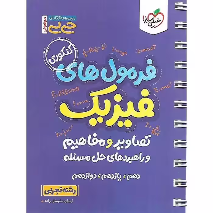 فرمول های فیزیک، تصاویر و مفاهیم و راهبردهای حل مسئله (جی بی) تجربی خیلی سبز
