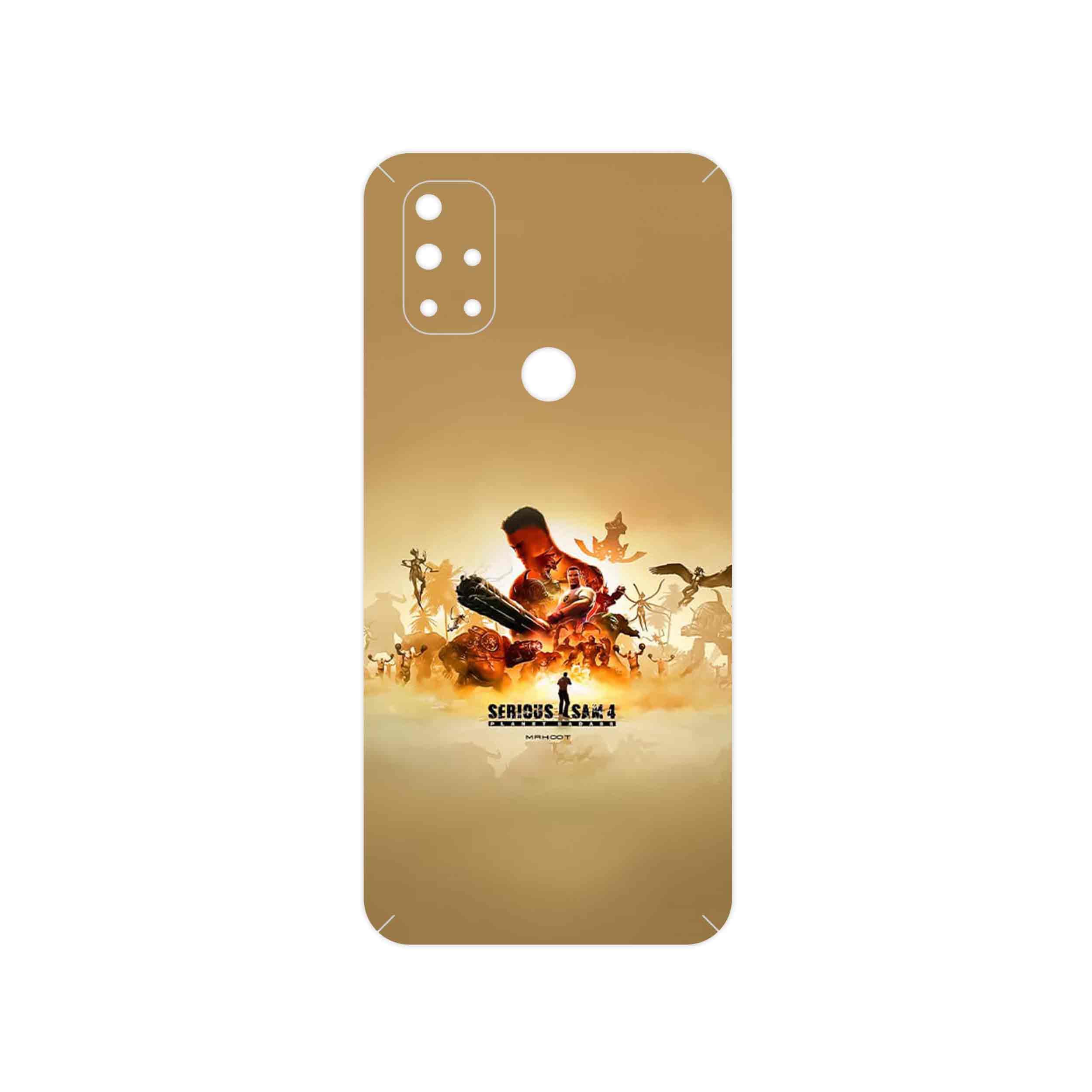 برچسب پوششی ماهوت مدل Serious Sam Game Series مناسب برای گوشی موبایل وان پلاس Nord N10 5G