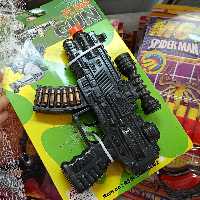 اسباب بازی تفنگ تق تقی جرقه زن سایز کوچک سبک و متحرک