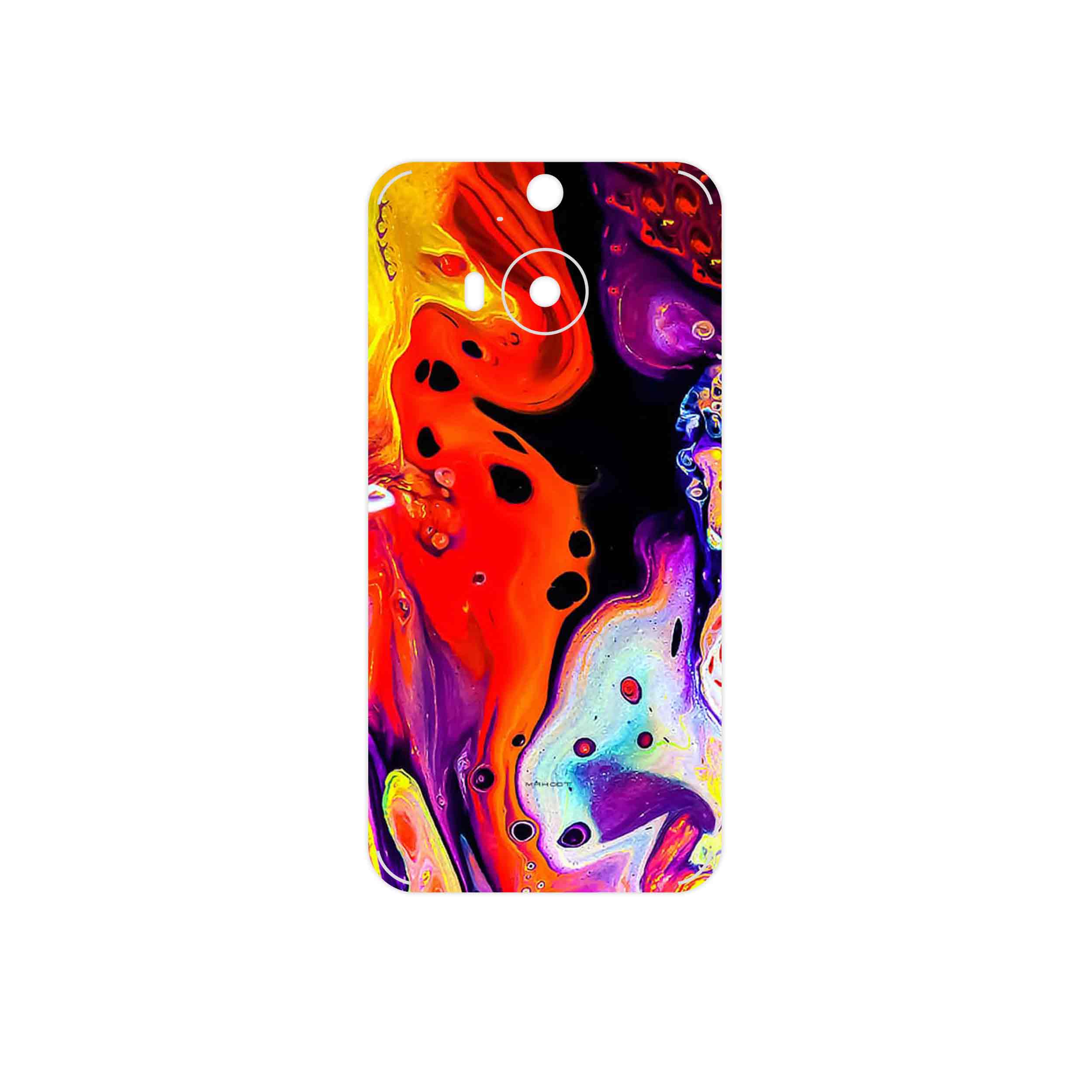 برچسب پوششی ماهوت مدل Abstract Oil Art مناسب برای گوشی موبایل اچ تی سی One M9 Plus