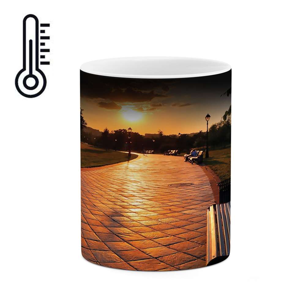 ماگ حرارتی طرح نیمکت مدل mgh02760