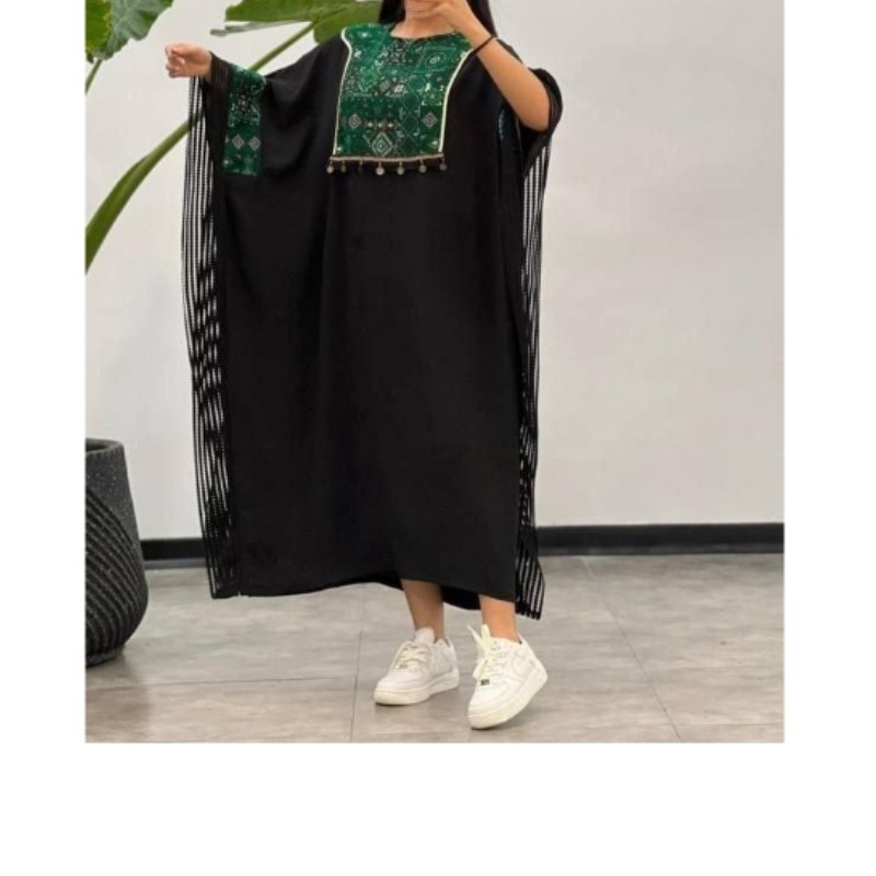مانتو عبایی مدل الیکا