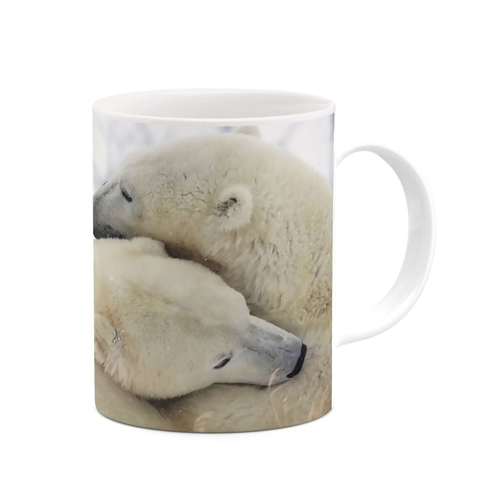 ماگ طرح خرس در آب مدل mgs07417