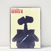 تابلو شاسی گلاک طرح وال ای WALL·E کد FMO121 | دنیای قاب