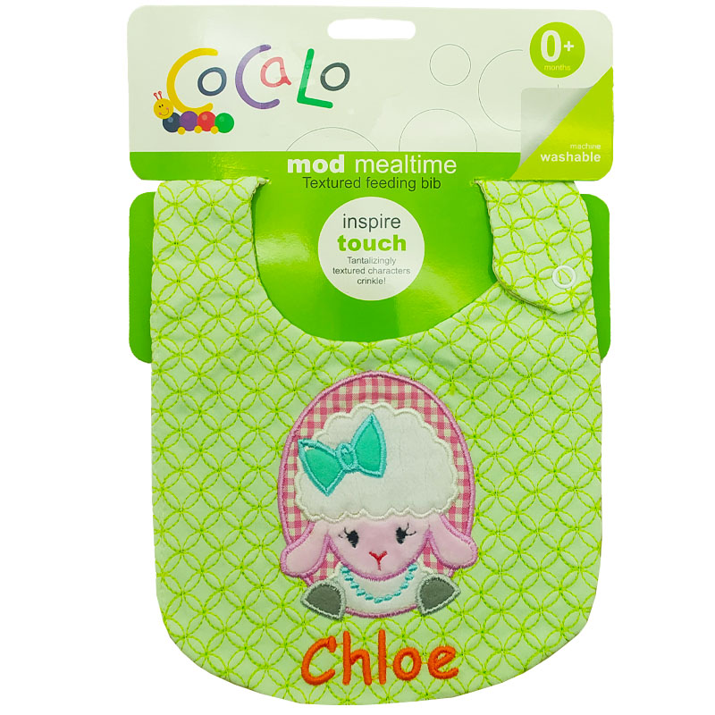 پیش بند نخی تکه دوزی طرح گوسفند سبز کوکالو Cocalo