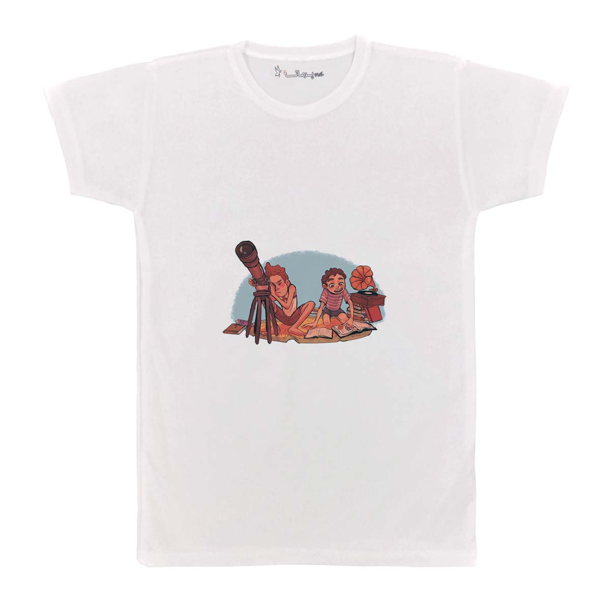 تی شرت بچگانه پرمانه طرح لوکا کد pmt.1802