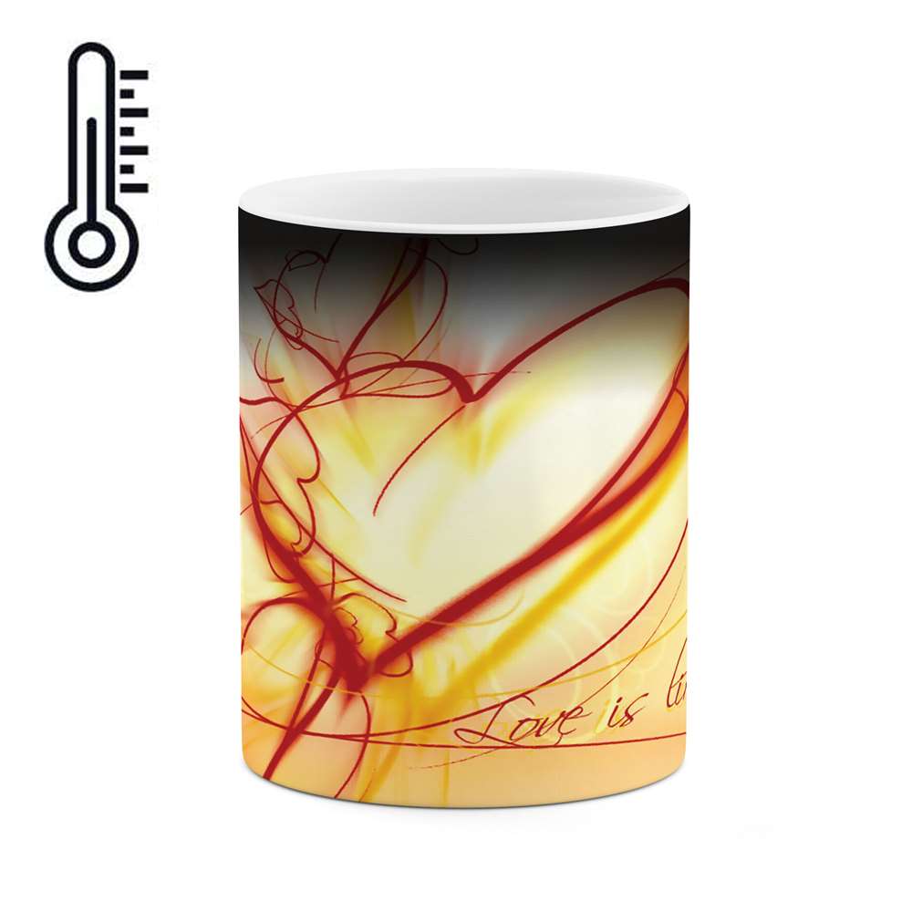 ماگ حرارتی طرح قلب فانتزی مدل mgh02705