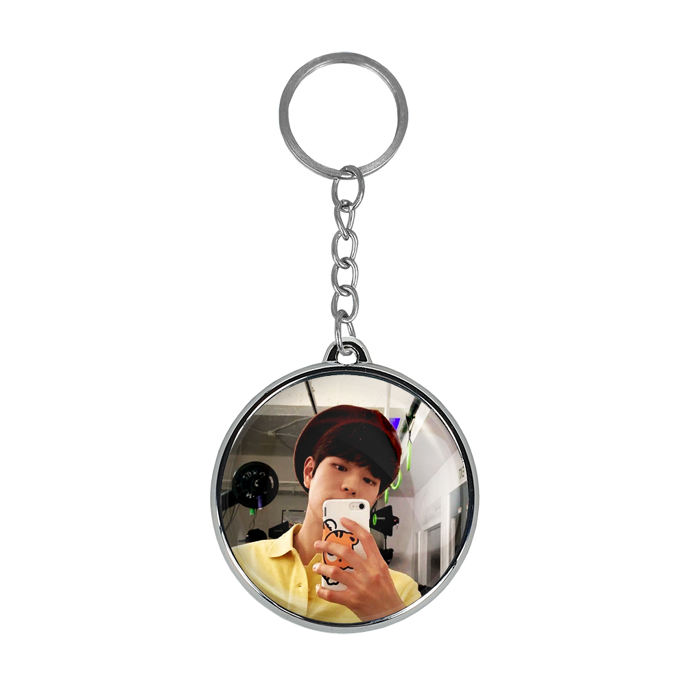 جاکلیدی خندالو طرح هیونجین و سونگمین گروه استری کیدز Stary Kids مدل دوطرفه کد 1692916936