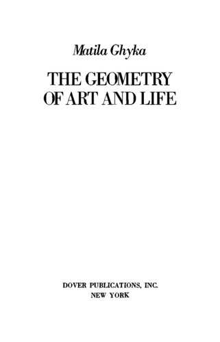 خرید و دانلود نسخه کامل کتاب The geometry of art and life