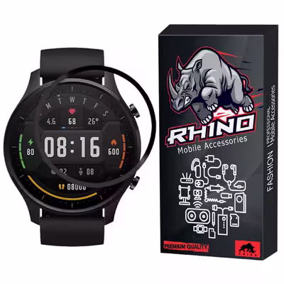 محافظ صفحه نمایش راینو مدل PMMA مناسب برای ساعت هوشمند شیائومی Mi Watch Color Sport