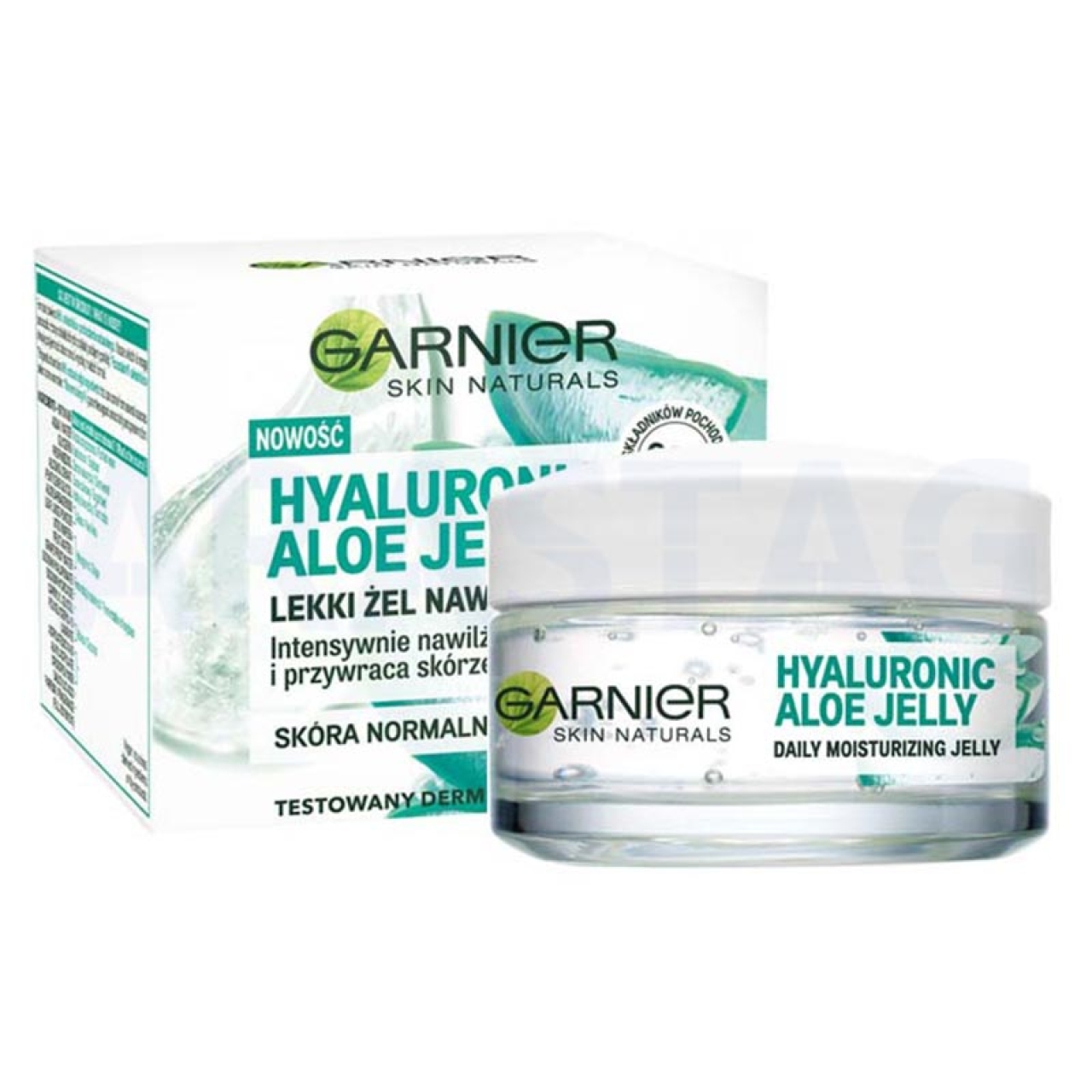 ژل کرم آبرسان و مرطوب کننده گارنیر مدل هیالورونیک اسید حجم 50 گرم