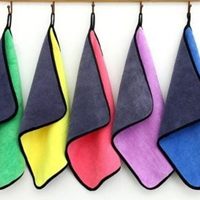 دستمال نانو دورو ( دو رنگ ) ابعاد 40&#215;40 سانتی متر بسته 12 عددی