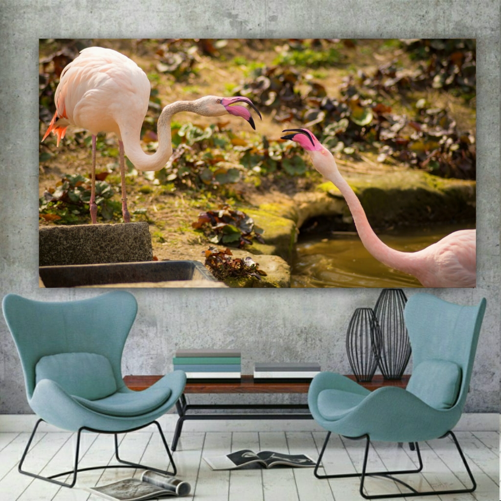  تابلو بوم طرح فلامینگو SDT768