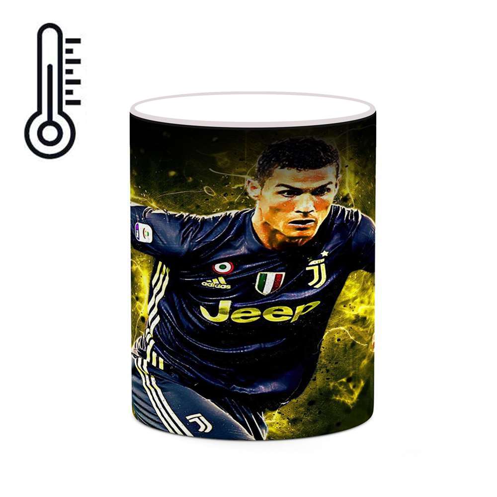 ماگ حرارتی کاکتی طرح کریستیانو رونالدو مدل mgh24845