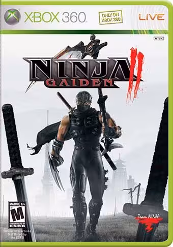 بازی ایکس باکس 360 ninja guiden II