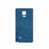 برچسب پوششی ماهوت مدل Blue-Crocodile-Leather مناسب برای گوشی موبایل سامسونگ Galaxy Note Edge