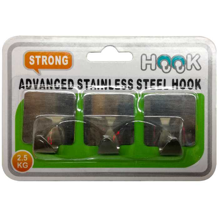 قلاب آویز هوک مدل A3 بسته 3 عددی