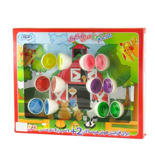 بازی فکری تخم مرغ های فکری - کتاب‌فروشی کوچه کتاب