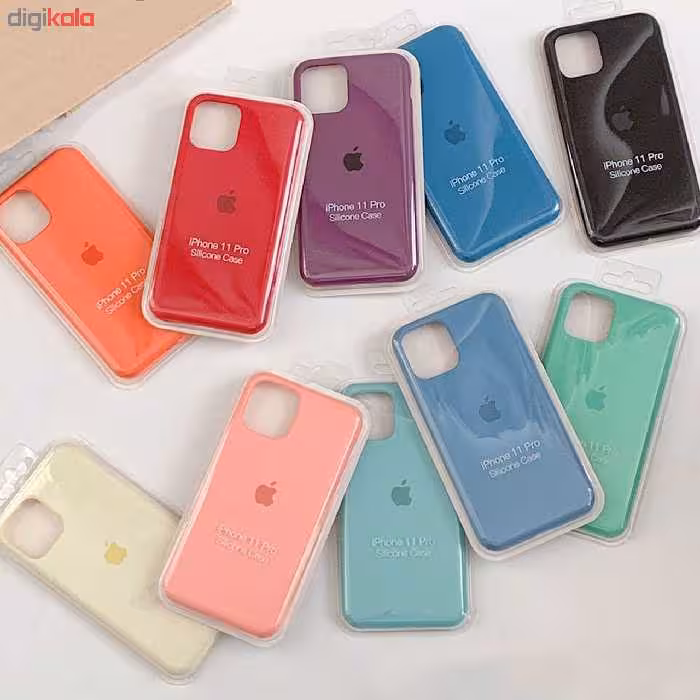 کاور مدل سیلیکونی مناسب برای گوشی موبایل اپل IPONE12 PRO MAX