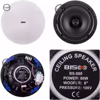 بلندگو سقفی بیسکو مدل BS-880 40 وات: گارانتی اکوپلاس
