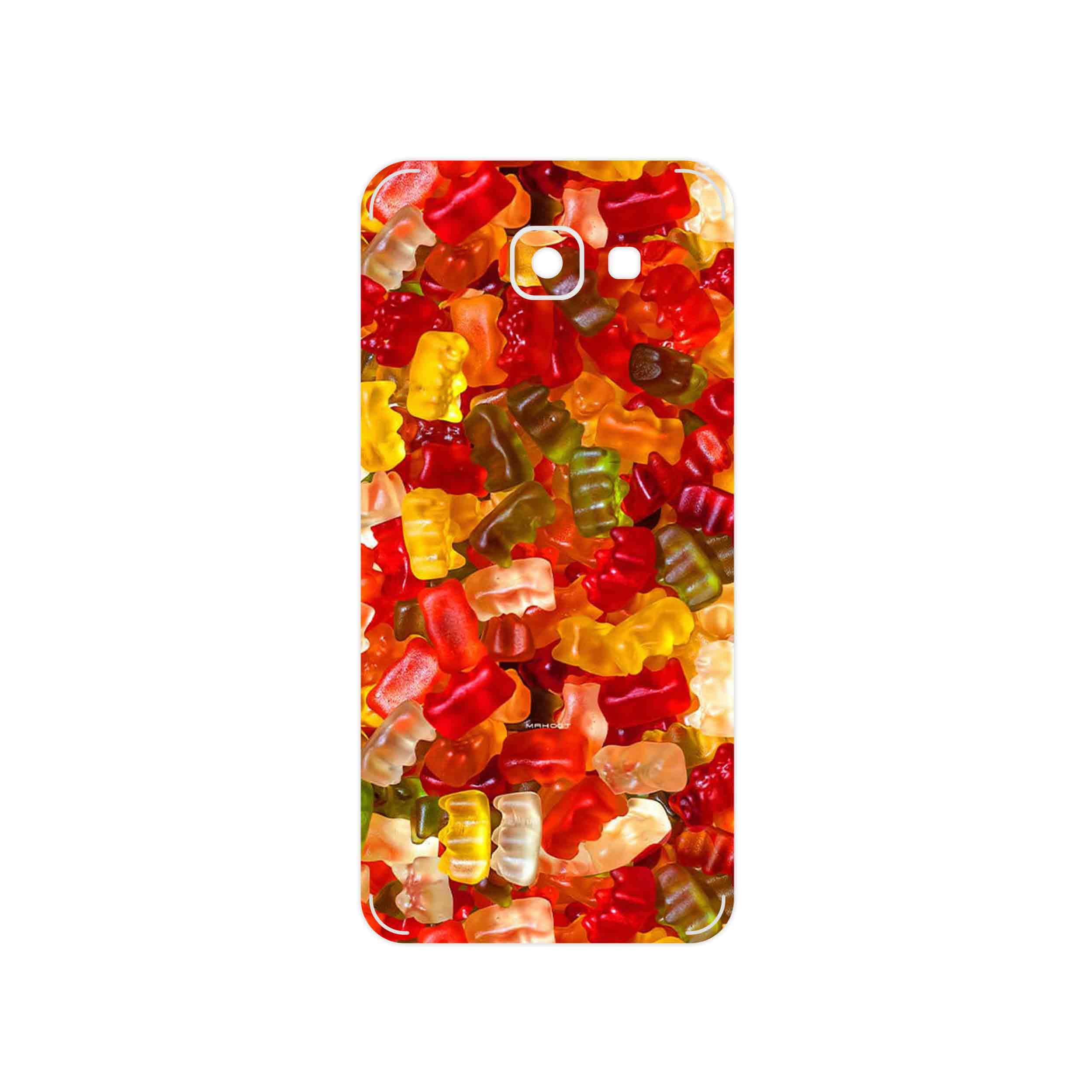 برچسب پوششی ماهوت مدل Gummi candy 1 مناسب برای گوشی موبایل سامسونگ Galaxy A8 2016