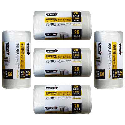 کیسه زباله دارکوب مدل small پنج بسته 25 عددی