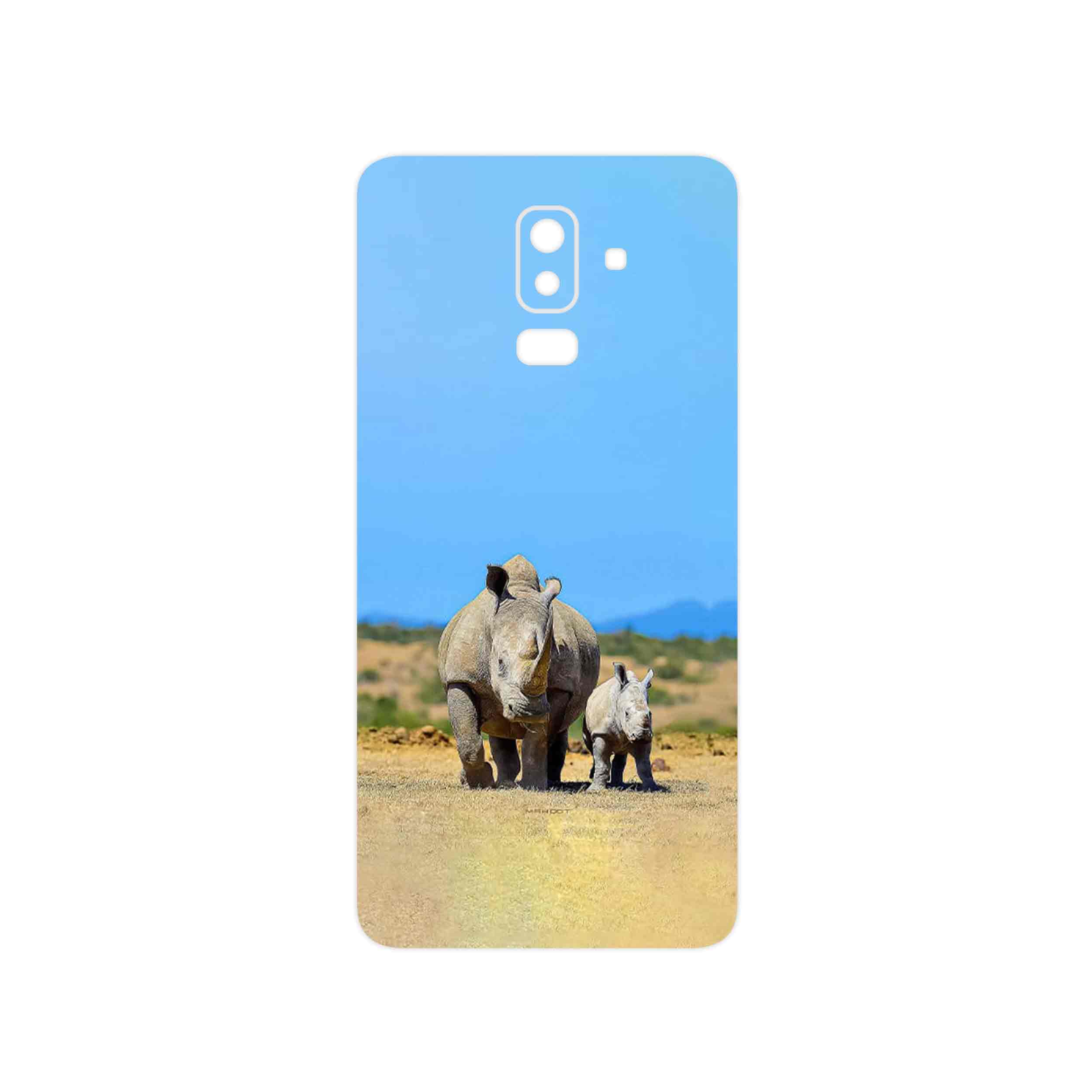 برچسب پوششی ماهوت مدل Rhino مناسب برای گوشی موبایل سامسونگ Galaxy J8