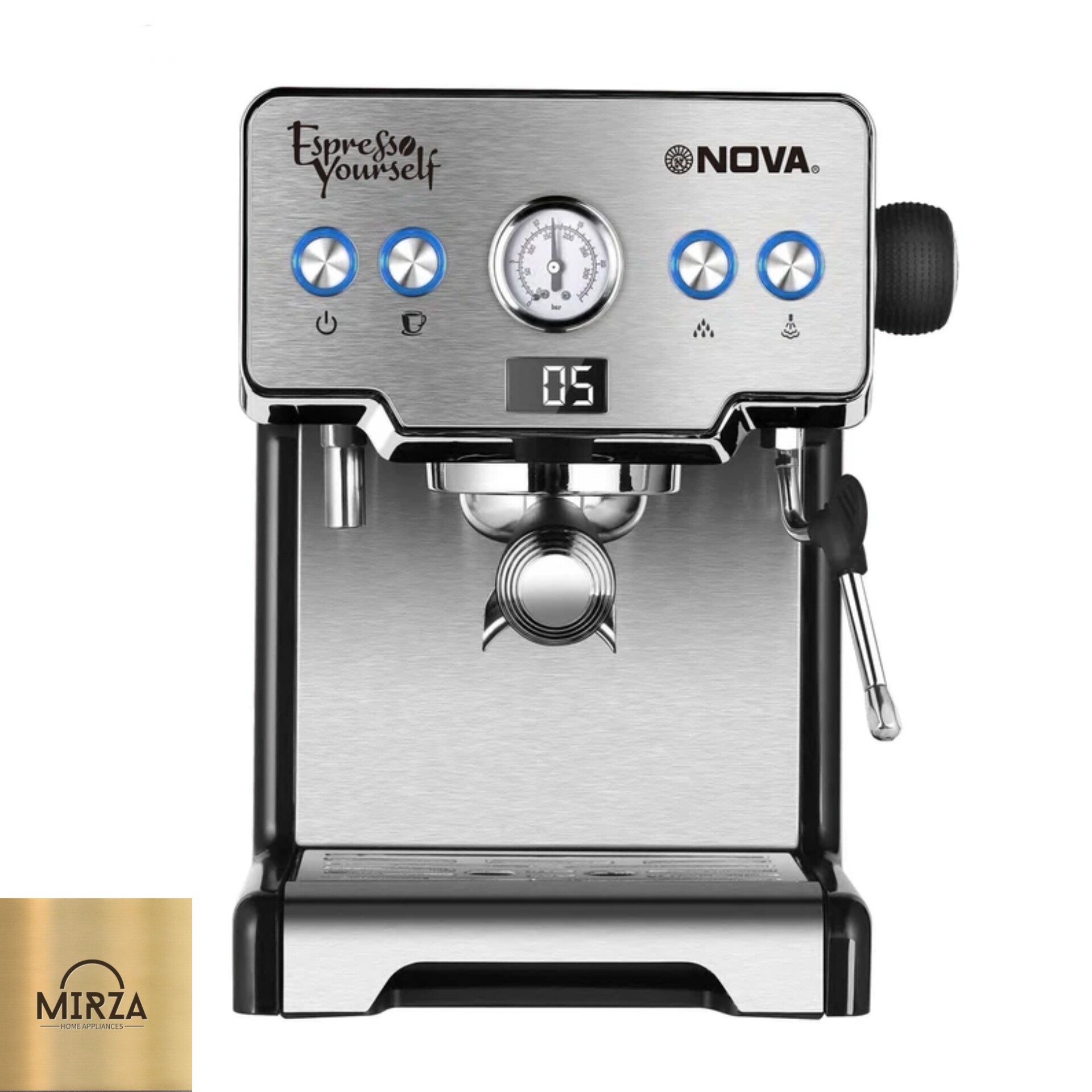 اسپرسوساز نوا مدل NOVA NCM-128EXPS ا NOVA 128EXPS Espresso Maker